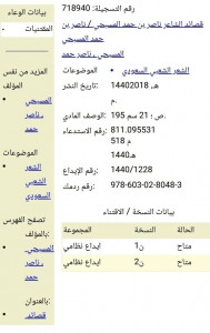 كتاب قصائد الشاعر ناصر بن حمد المسبحي